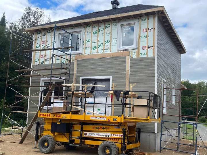 Rénovation extérieure Bécancour